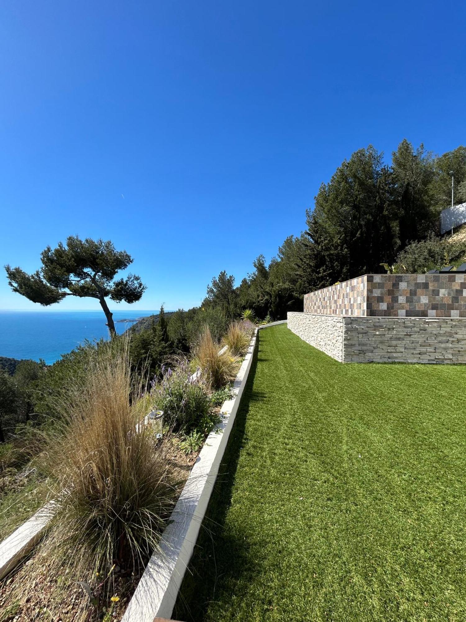Eze - Appartement Dans Bas De Villa Avec Piscine Pres De Monaco 외부 사진